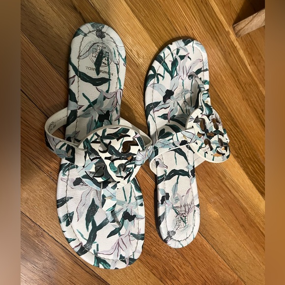 Tory Burch Miller sandal Desert Bloom sz 8.5 - Picture 3 of 4